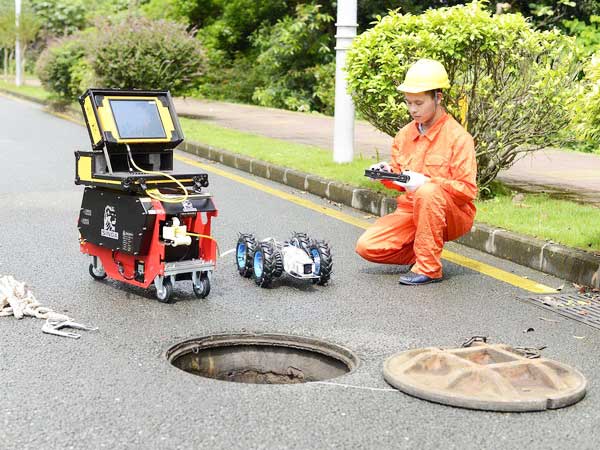 曹县管道机器人检测